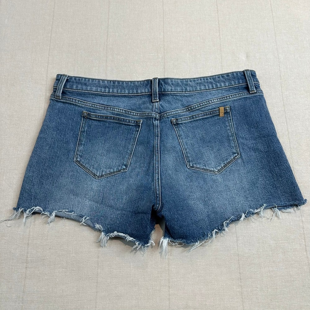 Joe's Jeans | The Ozzie 4" Cut Off Shorts Blue | Women's 33 - Picture 2 of 8